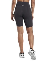 Reebok Women's Lux High-Rise Pull-On Bike Shorts, A Macy's Exclusive