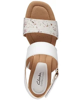 Clarks Women's Kyarra Faye Slingback Wedge Sandals