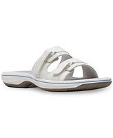 Clarks Women's Cloudsteppers Breeze Piper Comfort Slide Sandals