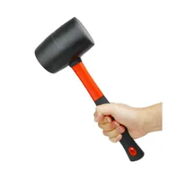 32 Ounce Rubber Mallet with Fiberglass Handle