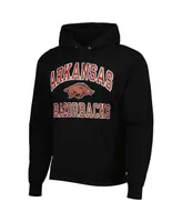 Men's Champion Black Arkansas Razorbacks High Motor Pullover Hoodie