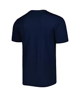 Men's Concepts Sport Navy, Red Atlanta Braves Badge T-shirt and Pants Sleep Set