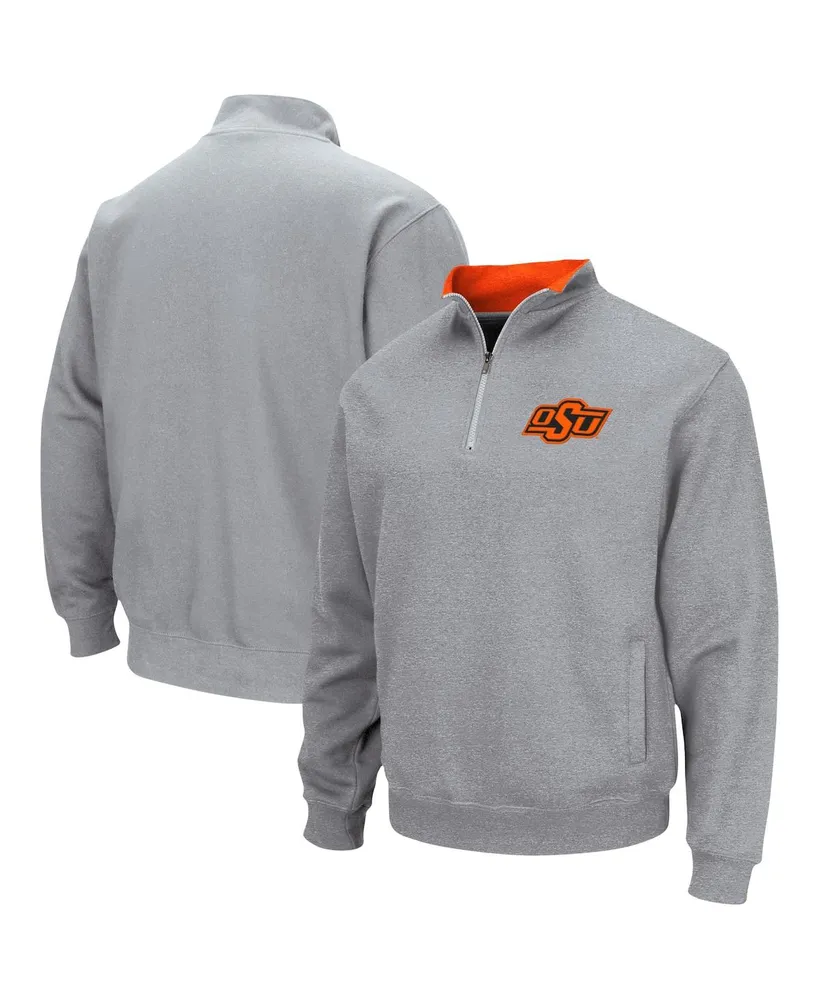 Men's Colosseum Oklahoma State Cowboys Tortugas Team Logo Quarter-Zip Jacket