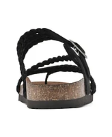 White Mountain Women's Hayleigh Footbed Sandals