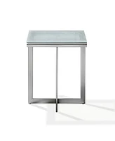 Eliza Glass Occasional End Table