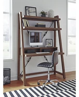 Autumn Flint Oak Home Office Ladder Desk