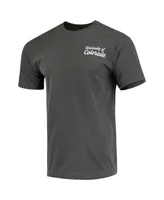 Men's Charcoal Colorado Buffaloes Script Local Comfort Color T-shirt