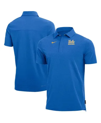 Men's Nike Heathered Blue Ucla Bruins 2022 Coach Performance Polo Shirt