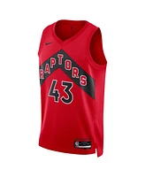 Men's and Women's Nike Pascal Siakam Red Toronto Raptors Swingman Jersey - Icon Edition