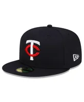 Men's New Era Navy Minnesota Twins 2023 Authentic Collection Home 59Fifty Fitted Hat