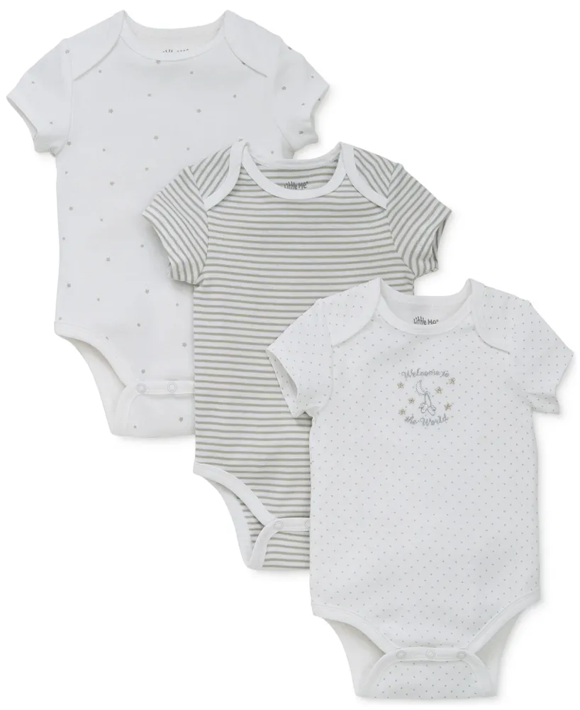 Unisex Bodysuit 3-Pack for Baby