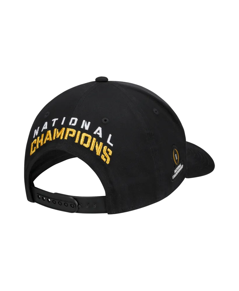 Men's Nike Black, Charcoal Georgia Bulldogs College Football Playoff 2022 National Champions Locker Room CL99 Adjustable Hat