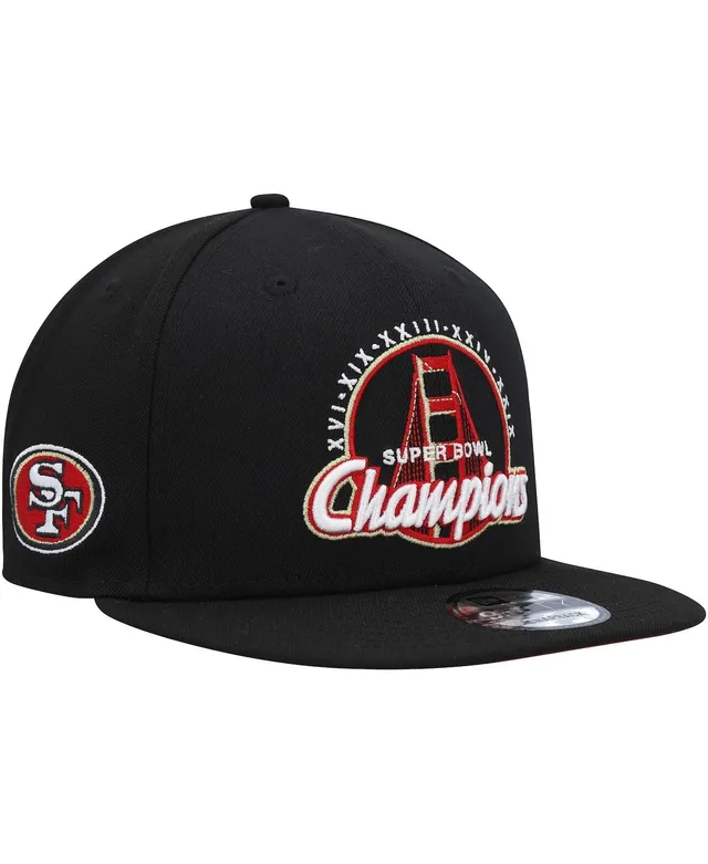 New Era Men's Gold, Scarlet San Francisco 49Ers Uniform Stripe 9Fifty  Snapback Hat - Macy's in 2023