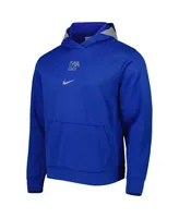 Men's Nike Royal Memphis Tigers Spotlight Performance Pullover Hoodie