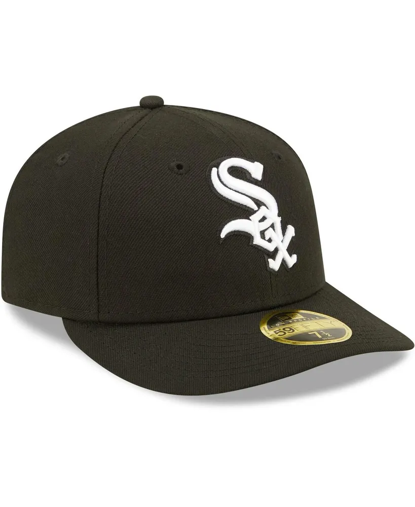 Men's New Era Chicago White Sox Black, Low Profile 59FIFTY Fitted Hat