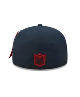 Men's New Era x Alpha Industries Navy England Patriots 59FIFTY Fitted Hat