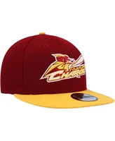 Men's New Era Wine, Gold Cleveland Charge 2022-23 Nba G League Draft 9FIFTY Snapback Hat