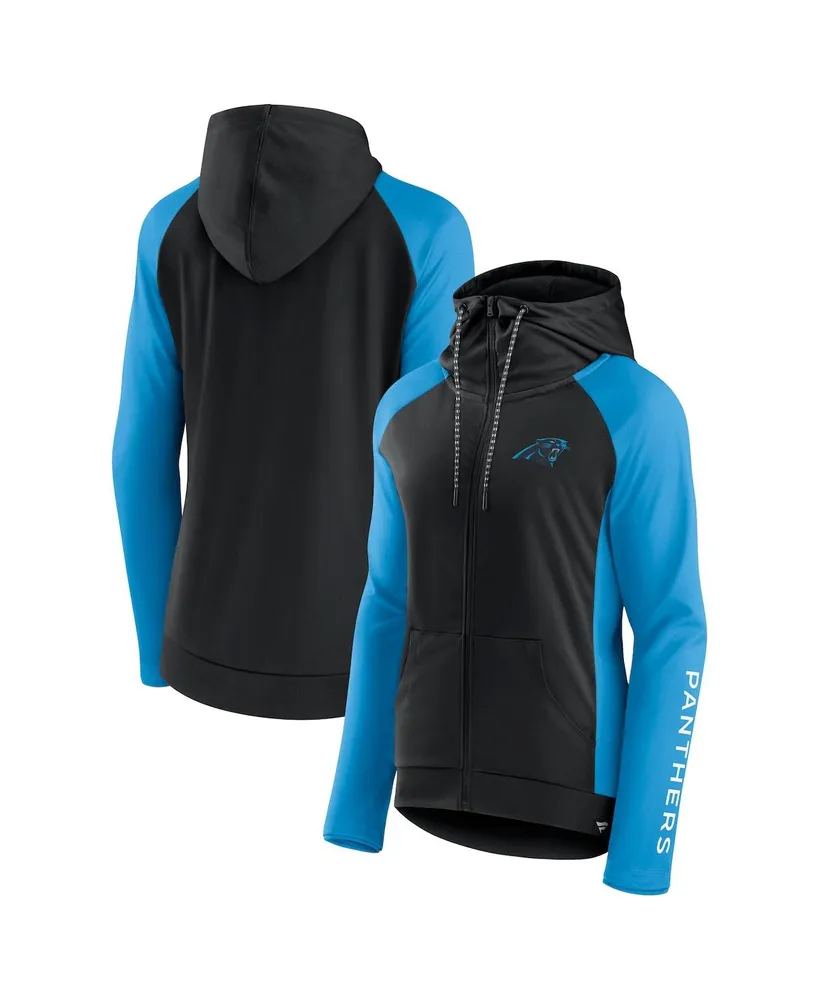 Fanatics Commanders End Around Raglan Full-Zip Hoodie - Women's