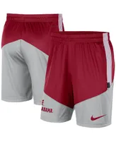 Men's Nike Crimson and Gray Alabama Crimson Tide Team Performance Knit Shorts