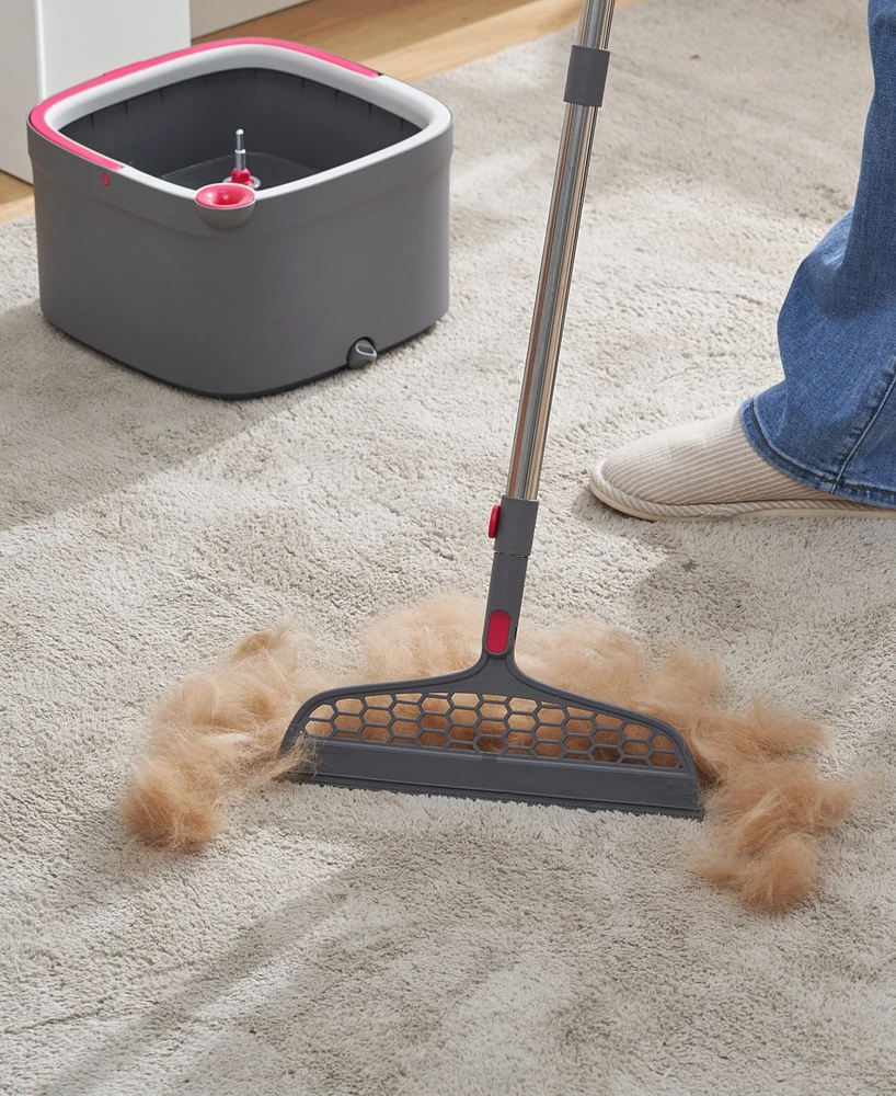 True & Tidy Mop, Silicone Sweeper & Bucket Cleaning System