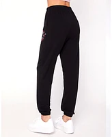 Rebody Active Women's Karma Graphic Viscose Blend Sweatpants for Women