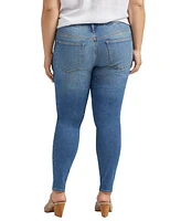 Jag Plus Size One Size Fits Two Forever Stretch High Rise Skinny Jeans