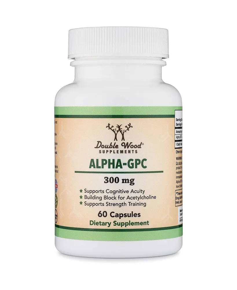 Double Wood Supplements Alpha Gpc