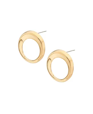 Soko 24K Gold-Plated Kaya Open Stud Earrings