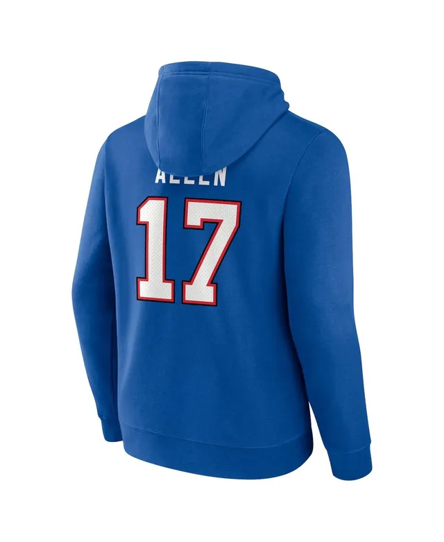 Fanatics Men's Branded Royal Buffalo Bills On The Ball Pullover Hoodie -  Macy's