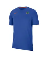 Men's Nike Royal Florida Gators 2022 Coaches Uv Performance T-shirt