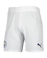 Men's Puma White Manchester City Replica DryCELL Shorts