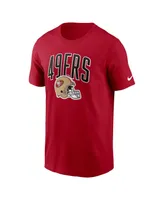 Men's Nike Scarlet San Francisco 49ers Team Athletic T-shirt