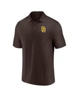 Men's Fanatics Brown, White San Diego Padres Polo Shirt Combo Set