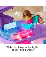 Little People Barbie Little DreamHouse Toddler Playset, Lights