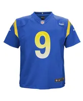 Preschool Boys and Girls Nike Matthew Stafford Royal Los Angeles Rams Game Jersey