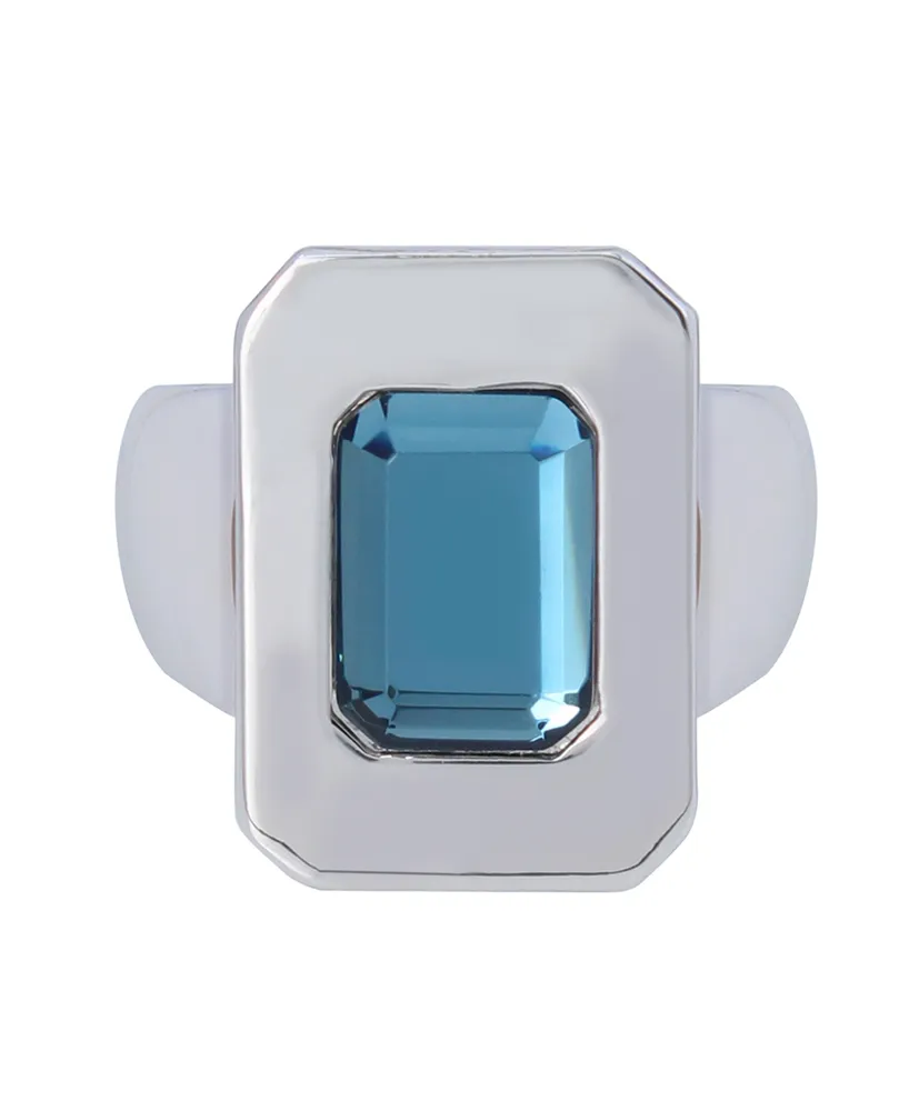 Robert Lee Morris Soho Faux Stone Cocktail Ring