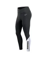 Women's Nike Black, White Las Vegas Raiders 7/8 Performance Leggings