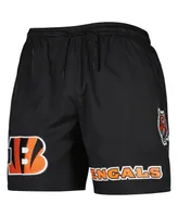 Men's Pro Standard Black Cincinnati Bengals Woven Shorts