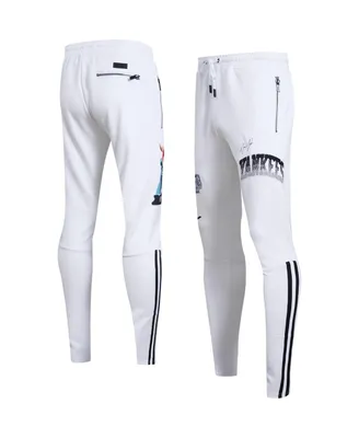 Men's Pro Standard White New York Yankees Hometown Track Pants