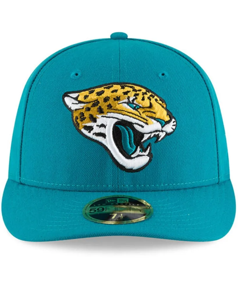 Men's New Era Teal Jacksonville Jaguars Omaha Low Profile 59FIFTY Fitted Hat