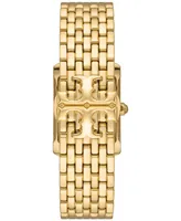 Tory Burch Women's Eleanor Gold-Tone Stainless Steel Bracelet Watch 34mm