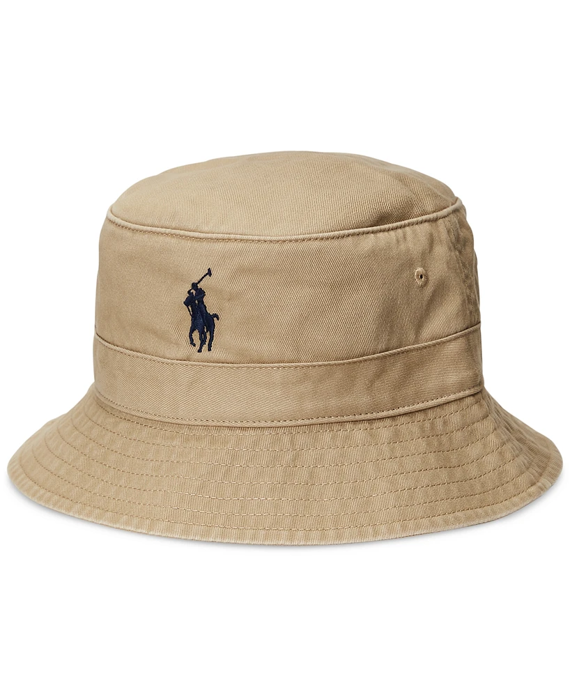 Polo Ralph Lauren Men's P-Wing Twill Bucket Hat