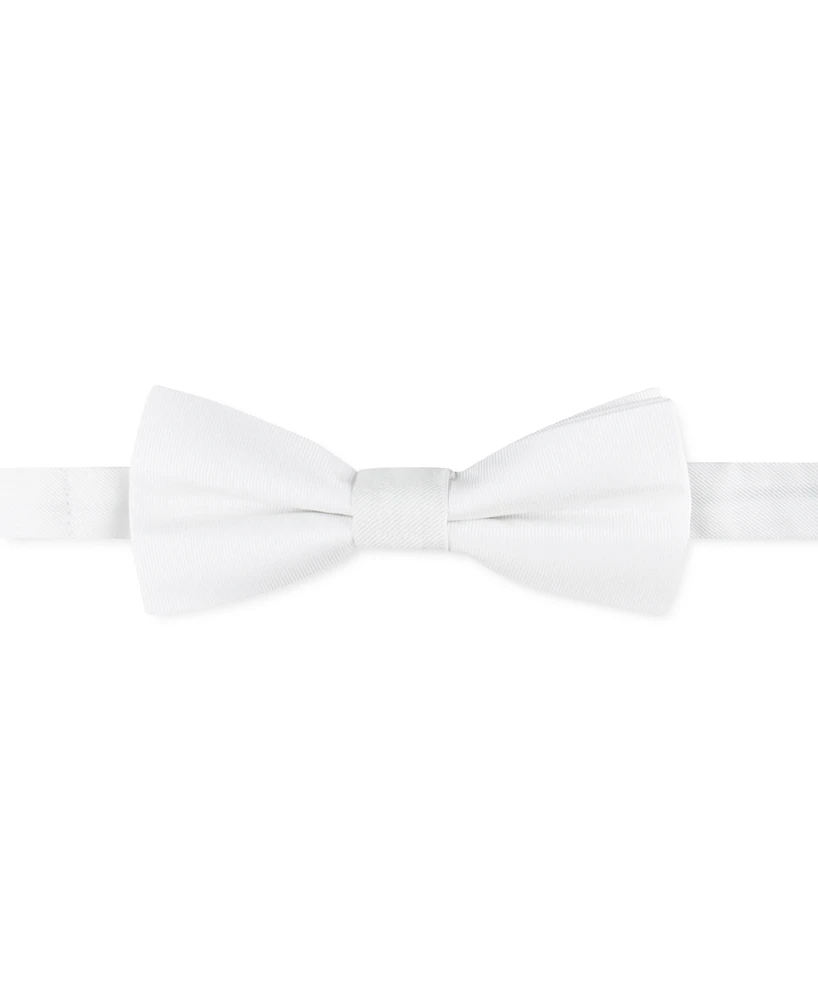 Calvin Klein Men's Unison Solid Pre-Tied Bow Tie