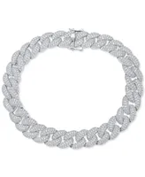 Men's Diamond Cuban Link Bracelet (10 ct. t.w) 10k Gold