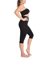 MeMoi Women's High-Waisted Shaping Capri Shapewear