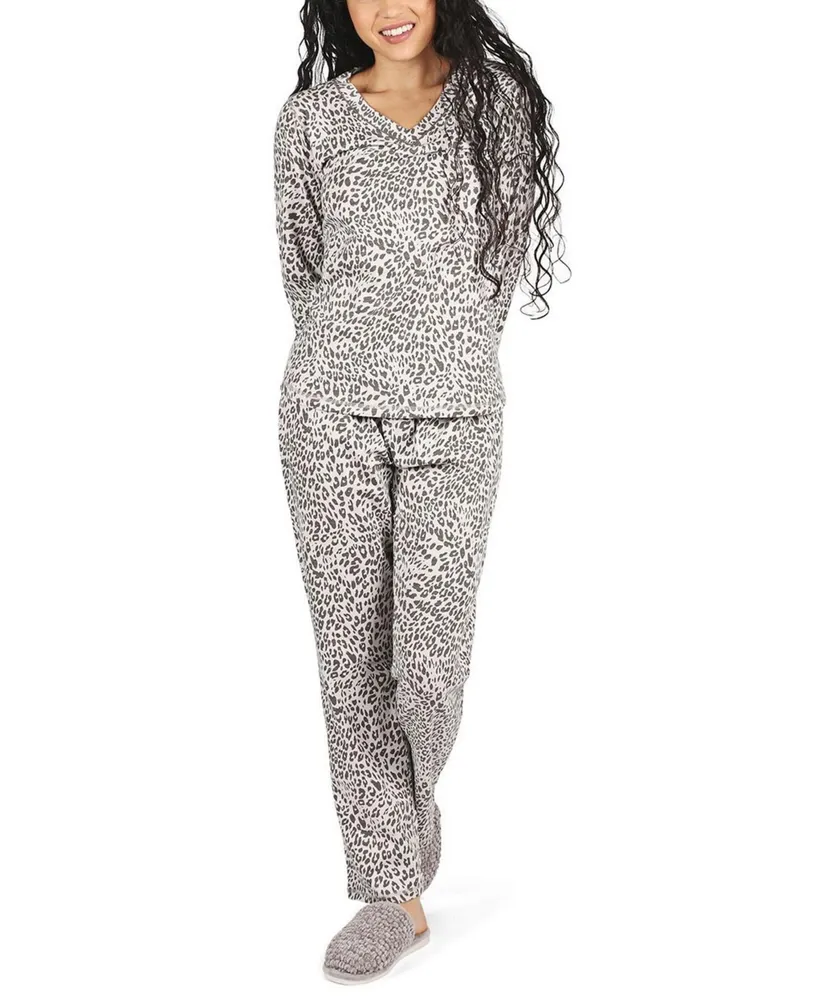 Ambrielle Womens Plus Sleeveless 2-pc. Pant Pajama Set