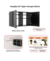 Prepac 36" Hang-ups Upper Storage Cabinet