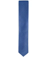 Calvin Klein Men's Checkered Geo-Print Tie