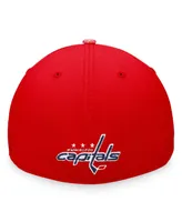 Men's Fanatics Red Washington Capitals Defender Flex Hat