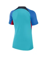 Women's Nike Turquoise Barcelona 2022/23 Strike Performance Top